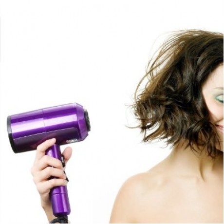 Shunrui XL - 6666 1000W Professional Quick Dry Hair Dryer for Home Barbershop (PURPLE)