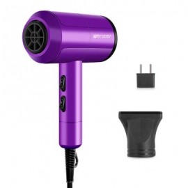Shunrui XL - 6666 1000W Professional Quick Dry Hair Dryer for Home Barbershop (PURPLE)
