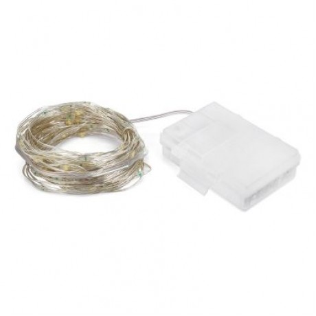 120 LEDs 12m Fairy Copper String Light DIY Shape 8 Modes with Remote Control (MULTI)