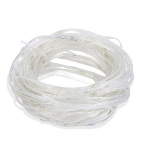 100 LEDs 10m Fairy Copper String Light DIY Shape 8 Modes with Remote Control (WARM WHITE)