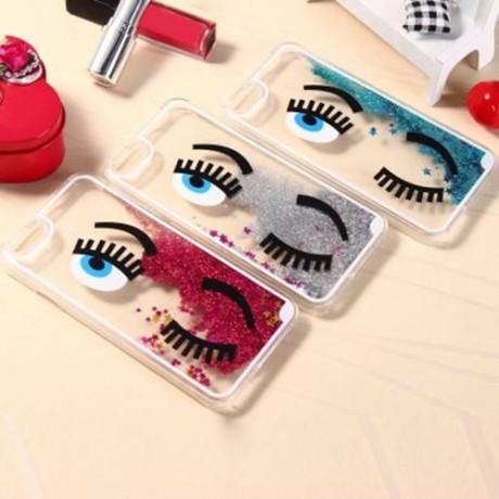 3D LIQUID BLINK FLOW QUICKSAND STYLE ANTI-SLIP BACK COVER CASE WITH TRANSPARENT FRAME FOR 