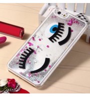 3D LIQUID BLINK FLOW QUICKSAND STYLE ANTI-SLIP BACK COVER CASE WITH TRANSPARENT FRAME FOR 