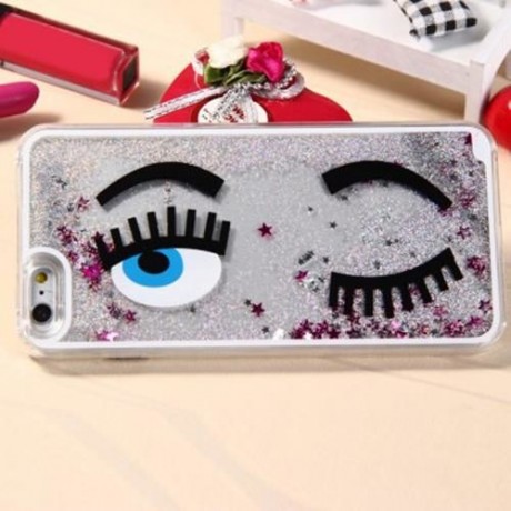 3D LIQUID BLINK FLOW QUICKSAND STYLE ANTI-SLIP BACK COVER CASE WITH TRANSPARENT FRAME FOR 
