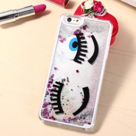 3D LIQUID BLINK FLOW QUICKSAND STYLE ANTI-SLIP BACK COVER CASE WITH TRANSPARENT FRAME FOR 