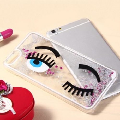 3D LIQUID BLINK FLOW QUICKSAND STYLE ANTI-SLIP BACK COVER CASE WITH TRANSPARENT FRAME FOR 