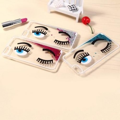3D LIQUID BLINK FLOW QUICKSAND STYLE ANTI-SLIP BACK COVER CASE WITH TRANSPARENT FRAME FOR 