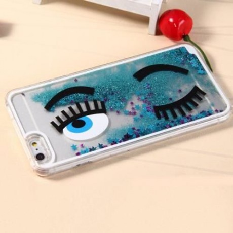 3D LIQUID BLINK FLOW QUICKSAND STYLE ANTI-SLIP BACK COVER CASE WITH TRANSPARENT FRAME FOR 