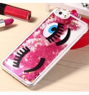 3D LIQUID BLINK FLOW QUICKSAND STYLE ANTI-SLIP BACK COVER CASE WITH TRANSPARENT FRAME FOR 