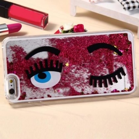 3D LIQUID BLINK FLOW QUICKSAND STYLE ANTI-SLIP BACK COVER CASE WITH TRANSPARENT FRAME FOR 