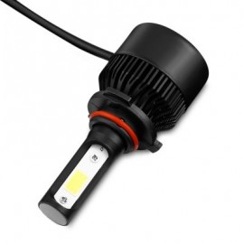 2PCS S2A 9006 / HB4 Car LED Headlight 9 - 30V 72W 6000K Front Lamp (BLACK)