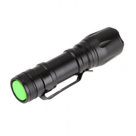 ZHISHUNJIA YH8338 600lm Cree XPE Q5 14500 Zoomable LED Flashlight (BLACK)