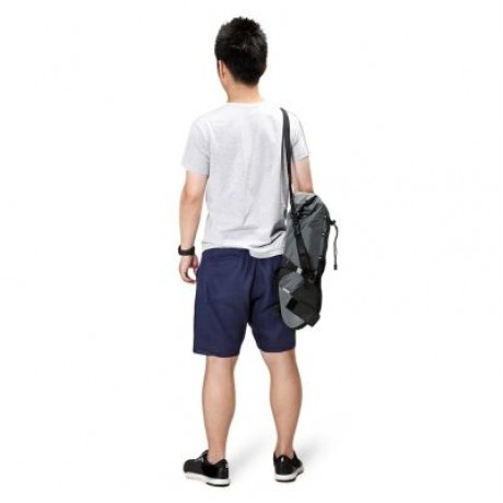 SAHOO 131372 - SA Water-resistant Bike Saddle Bag Under Seat Pack Tail Pouch (GRAY)