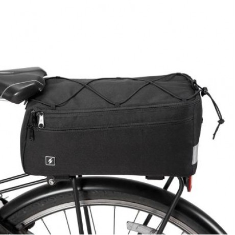 SAHOO 142001 Multifunctional Bicycle Pannier Bag Trunk Pack (BLACK)