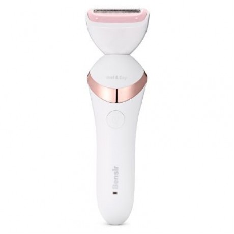 BRE650 Three-in-one Female Hair Remover Face Cleansing Electric Massager (PINK)