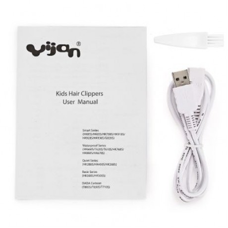Yijian HK288S Kids Ultra Quiet Hair Clipper (WHITE)