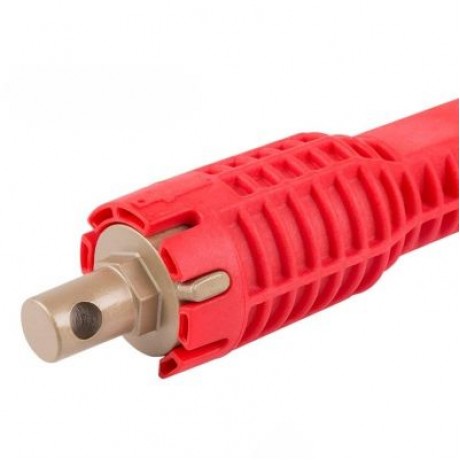 Faucet and Sink Installer Multifunctional Water Pipe Wrench (RED)