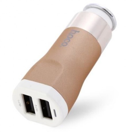 HOCO UC201 DUAL USB PORT 2.1A   1.0A CAR CHARGER ADAPTER FOR IPHONE IPAD IPOD SAMSUNG