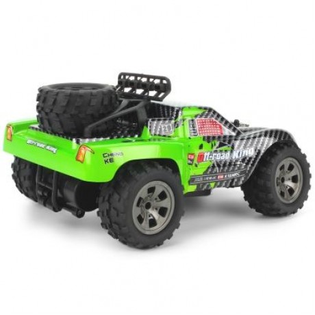 1885 - B 2.4G 1/18 18km/h Drift RC Off-road Car Desert Truck RTR Toy Gift (GREEN)