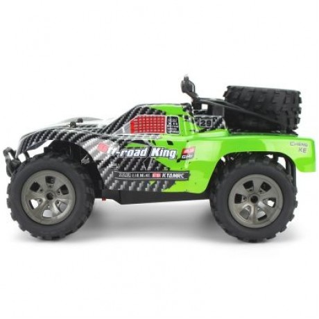 1885 - B 2.4G 1/18 18km/h Drift RC Off-road Car Desert Truck RTR Toy Gift (GREEN)