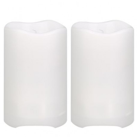 BL - TY05X 2-in-1 Night Light with Candle / Star Projection Function 1PC (CRYSTAL CREAM)