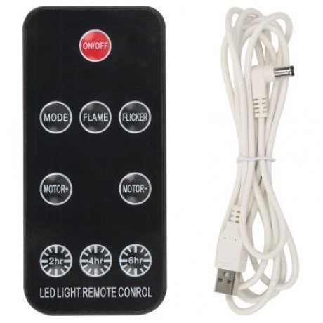 BL - TY05X 2-in-1 Night Light with Candle / Star Projection Function 1PC (CRYSTAL CREAM)