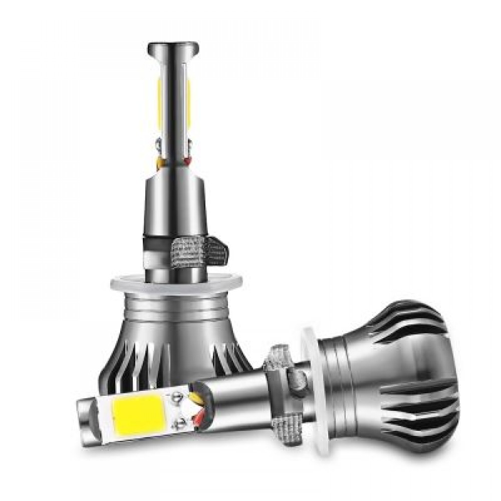 2PCS 880 / 881 Car LED Fog Lamp 60W 3000K Front Light (GRAY)