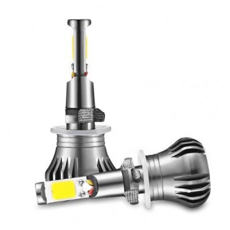 2PCS 880 / 881 Car LED Fog Lamp 60W 3000K Front Light (GRAY)