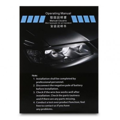 EV8 9006 / HB4 Car DOB LED Headlight 72W 8000LM 6500K Front Lamp (GRAY)