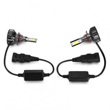EV8 9005 / HB3 / H10 Car DOB LED Headlight 72W 8000LM 6500K Front Lamp (GRAY)