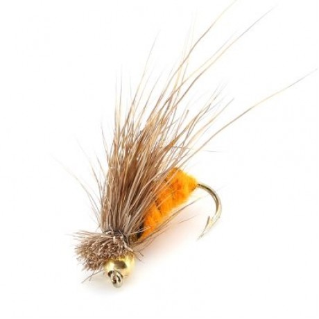 Outlife 27841 - A 40pcs Handmade Fly Fishing Insects Lures with Storage Box (DARK GRAY)