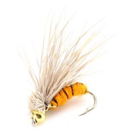 Outlife 27841 - A 40pcs Handmade Fly Fishing Insects Lures with Storage Box (DARK GRAY)