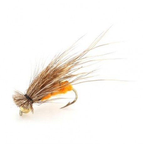 Outlife 27841 - A 40pcs Handmade Fly Fishing Insects Lures with Storage Box (DARK GRAY)