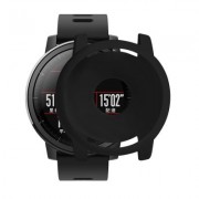 Soft Protection Silicone Full Case Cover for Huami Amazfit 2/2S (BLACK)