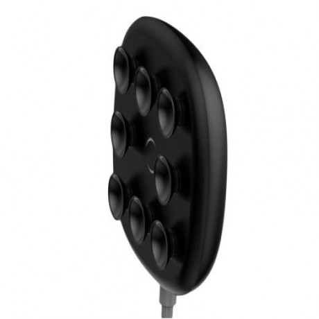 Baseus Suction Cup Wireless Charger Portable Silicone 10W (BLACK)
