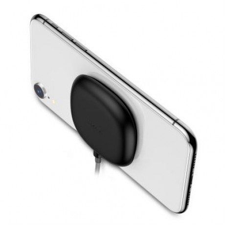 Baseus Suction Cup Wireless Charger Portable Silicone 10W (BLACK)