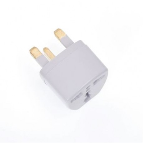 US/UK/EU/AU to UK Plug Socket Charger AC Travel Power Adapter Converter (WHITE)