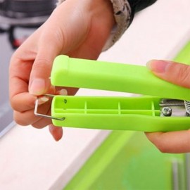 Stainless Steel Anti-hot Bowl Clippers for Container / Barbecue Frame (GREEN)