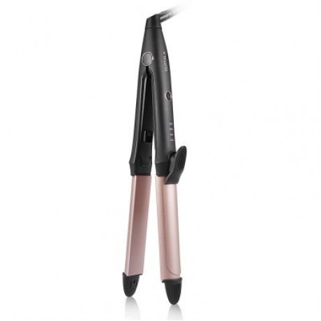 Gustala EPS868 Professional Fast Heating 2-in-1 Hair Straightener Curler Work Dating Salon