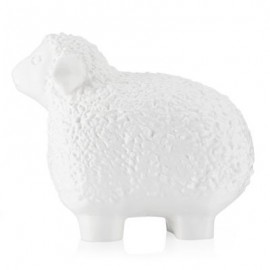 3D Printing Sheep Light Night Lamp Remote Control for Bedroom (WHITE)