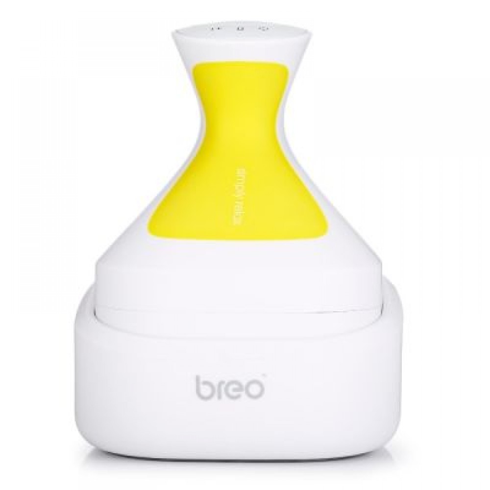 Mini Head Massager Electric Facial Cleansing Brush (YELLOW)