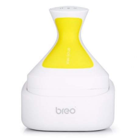 Mini Head Massager Electric Facial Cleansing Brush (YELLOW)