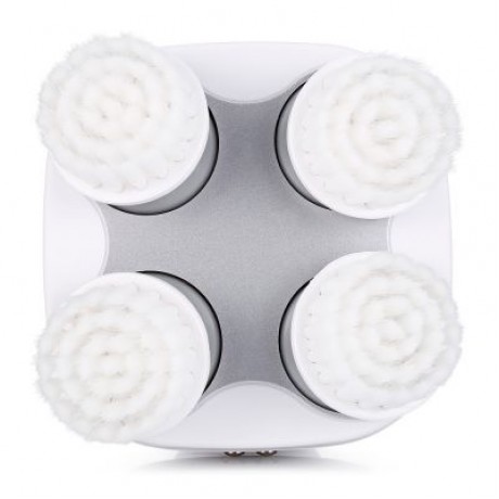 Mini Head Massager Electric Facial Cleansing Brush (YELLOW)
