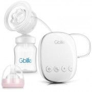 GBlife N1 Personal Electric Breast Pump Rechargeable Dual Passages Bottle Teat (WHITE)