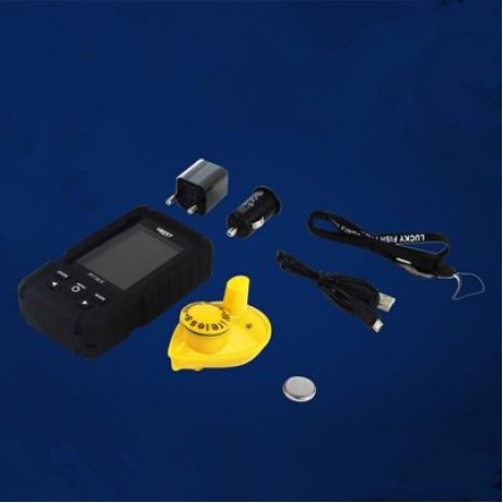 LUCKY FF718LiC - W Wireless Fish Finder Fishing Gear (BLACK)