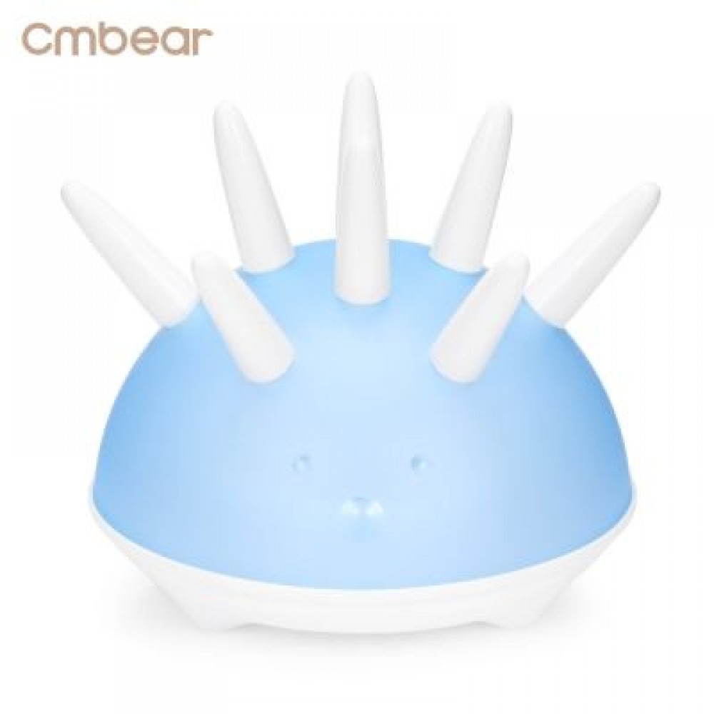Cmbear Multifunctional Fruit Container Baby Bottle Drying Rack (BLUE GRAY)