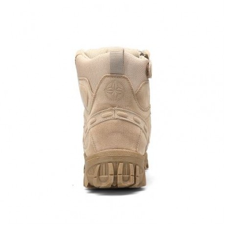 Men Stylish Wear-resistant Antiskid Boots (TAN)
