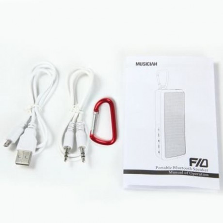 F10 BLUETOOTH 4.0 HANDSFREE LED SHINING SPEAKER WITH MIC VOLUME CONTROL SUPPORT TF CARD (R