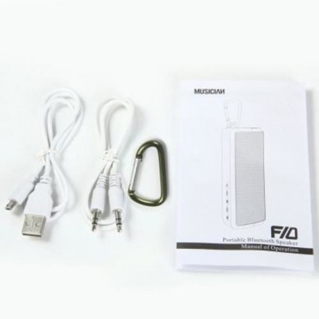 F10 BLUETOOTH 4.0 HANDSFREE LED SHINING SPEAKER WITH MIC VOLUME CONTROL SUPPORT TF CARD (A