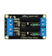 Keyestudio 2-channel Solid State Relay Module Board for Arduino (BLACK)