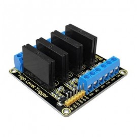 Keyestudio 4-channel Solid State Relay Module Board for Arduino (BLACK)